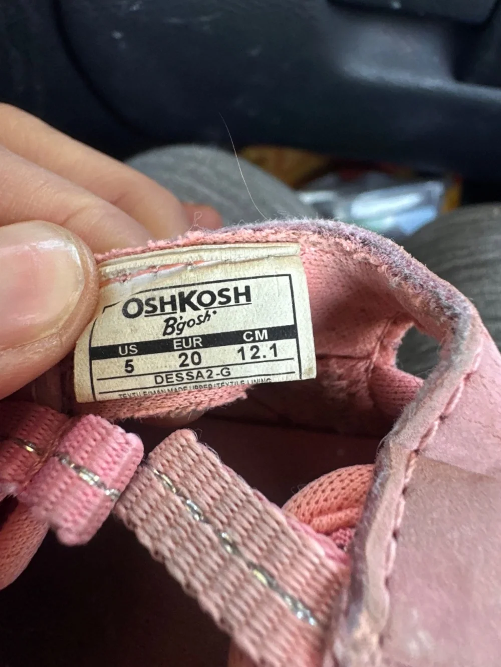 Oshkosh Bgosh sport sandals infant toddler size 5